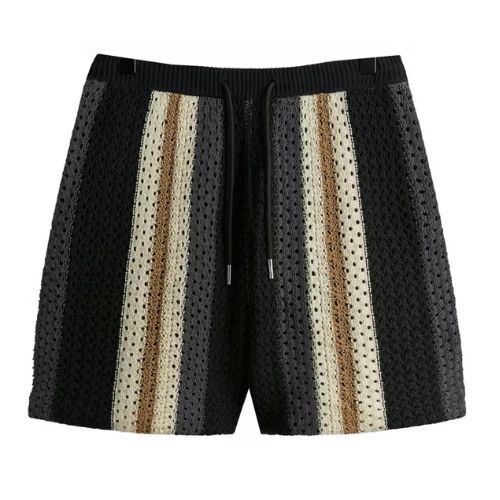 Kith Crochet Curtis Shorts Black
