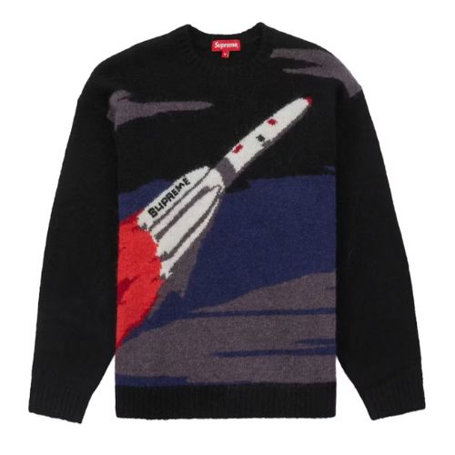 Supreme Rocket Sweater Black