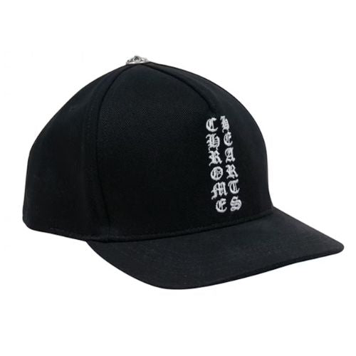 Chrome Hearts Vertical Logo Hat Black