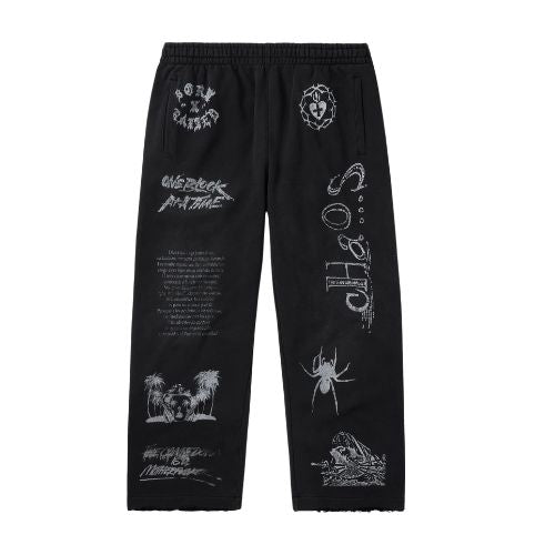 Born x Raised Llorona Sweats Vintage Black