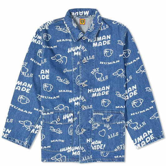 Human Made Jacket Denim Full Print