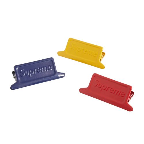 Supreme Duffon Small Clips Set of 3 Multicolor