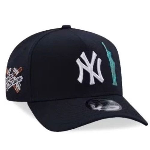 New Era Yankees Stadium Statue Of Liberty Navy Hat