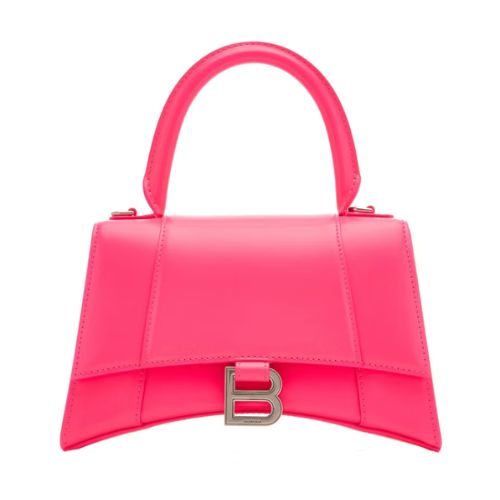 Balenciaga Hourglass Small Bag Acid Fuchsia (pre love)