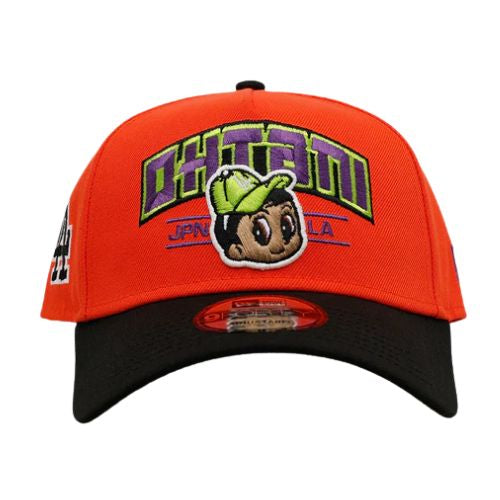 New Era LA Dodgers Shohei Ohtani Snapback Orange/Black