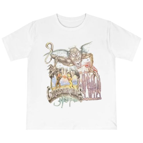 Travis Scott Utopia Circus Maximus Europe Tour 2024 Tee White