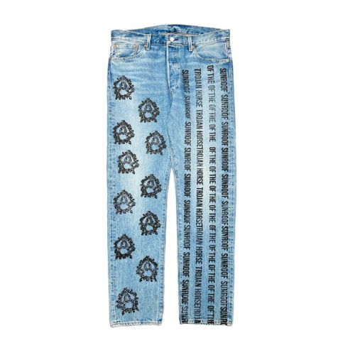 Denim Tears x Levi's Jean Sunroof of The Trojan House