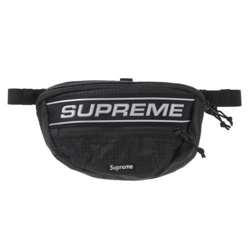 Supreme Logo Waist Bag Black