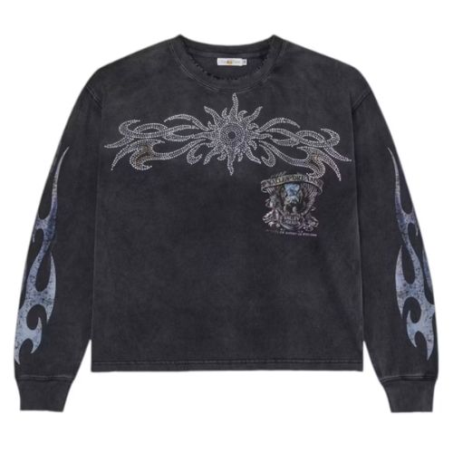 Vale Forever Valley Bling Long-Sleeve Tee Black
