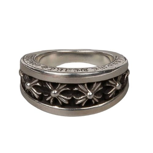 Chrome Hearts Narrow V Band Ring 