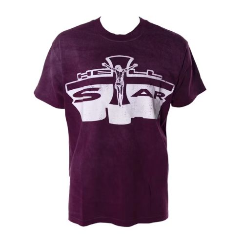 Hellstar Jesus T-Shirt Brown