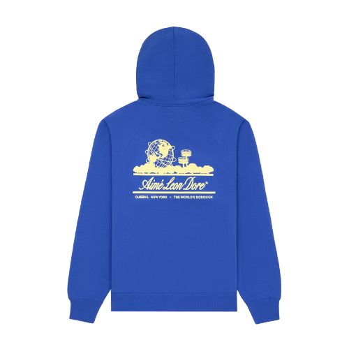 Aimé Leon Dore Unisphere Hoodie Amparo Blue