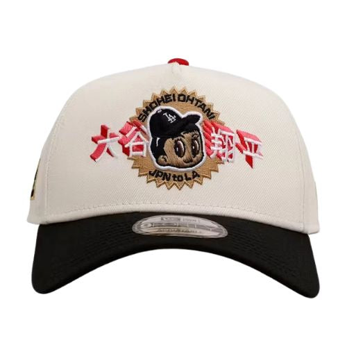 New Era LA Dodgers Shohei Ohtani Snapback Black/Beige Small Logo