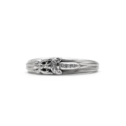 Chrome Hearts Diamond Baby Dagger Ring
