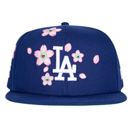 Takashi Murakami x MLB Tokyo Series Dodgers Snapback Blue
