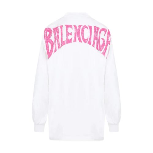Balenciaga T-Shirt Pink Letters