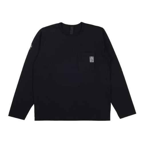 Chrome Hearts Stadium Embroidered T-Shirt L/S Black