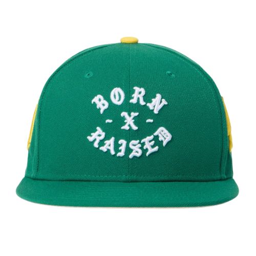 Born x Raised Paranoia Rocker Fitted Kelly Green