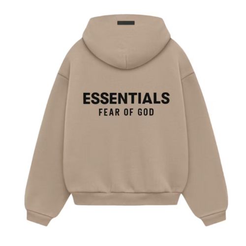 Fear of God Essentials Hoodie Desert Sand