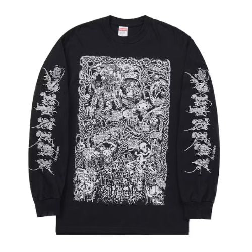 Supreme Wombat L/S Tee Black