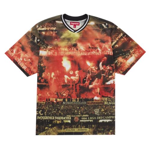 Supreme Vinci Per Noi Soccer Jersey Multicolor