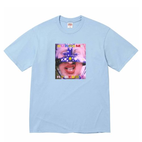 Supreme x Hysteric Glamour Headcase Blue Shirt