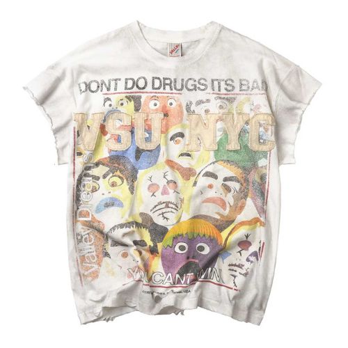 Vale Forever No Drugs Tank White