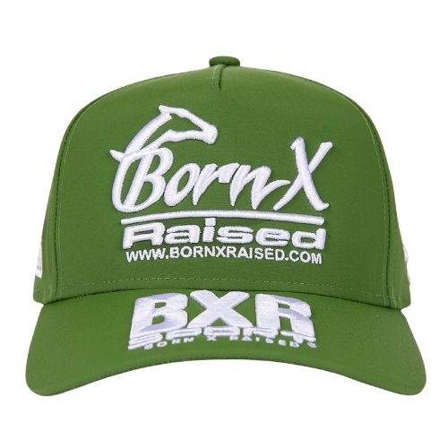 Born x Raised Parlay Snapback Army green
