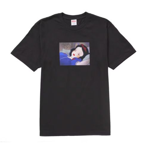Supreme Snow White Tee Black 