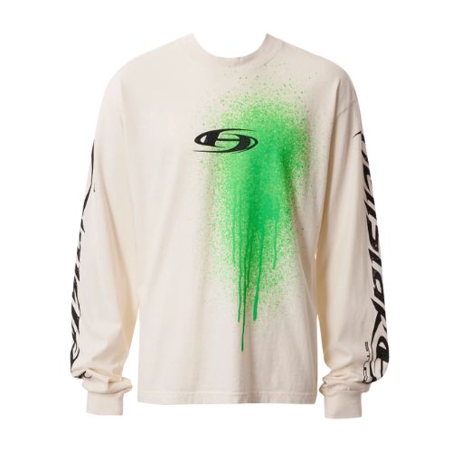 Hellstar Spray Paint Studios Long Sleeve Green