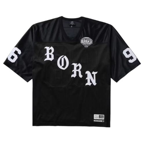 Born x Raised Paranoia Football Jersey Black