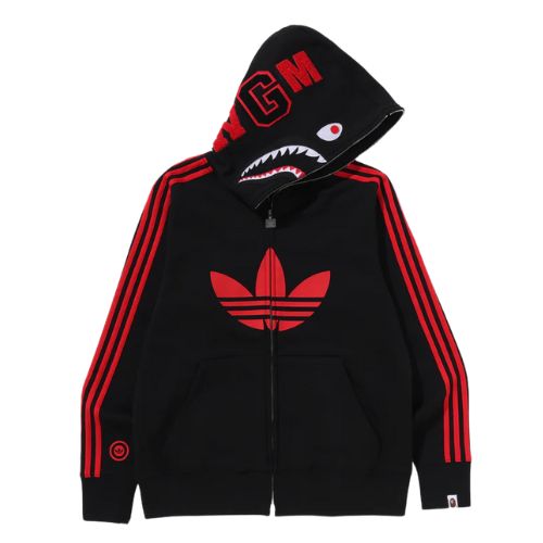 BAPE x Adidas Shark Full Zip Hoodie
