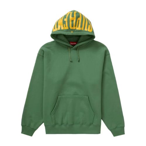 Supreme Warm Up Hooded (SS24) Dusty Green