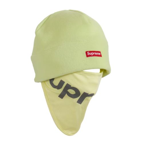 Supreme Polartec Face Mask Beanie Lime