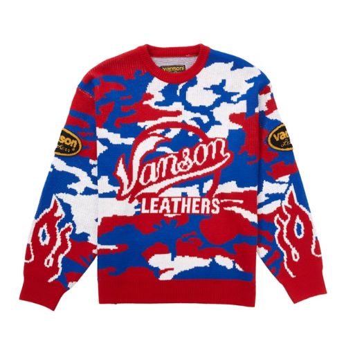 Supreme Vanson Red Sweater