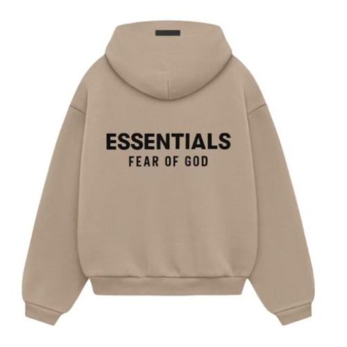 Fear of God Essentials Hoodie Desert Sand