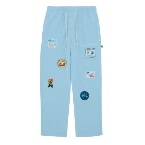 ABC Fleece Pants Teal