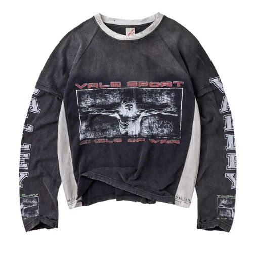 Vale Forever Holy Spirit L/S Tee Black