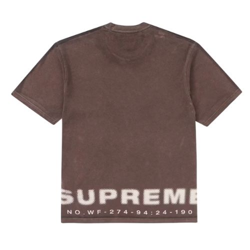 Supreme Discharge S/S Top Brown