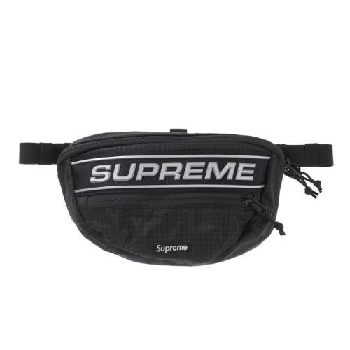 Supreme Logo Waist Bag Black