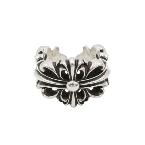 Chrome Hearts Double Floral Ring