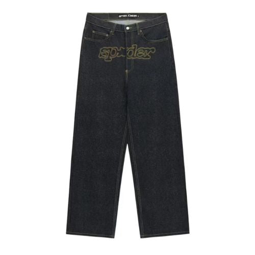 Sp5der Punk V3 Logo Denim Jean Indigo