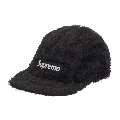 Supreme Fuzzy Camp Cap Black