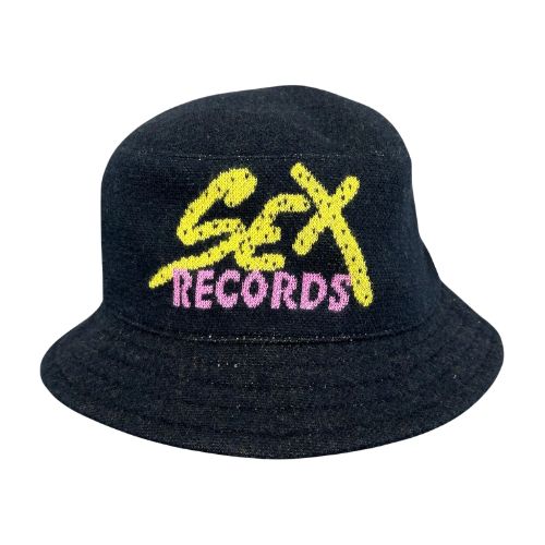 Chrome Hearts Matty Boy Sex Records Cashmere/Silk Bucket Hat Black