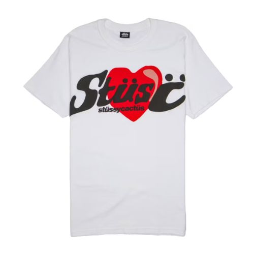 Stüssy x Cactus Plant Flea Market Tee White