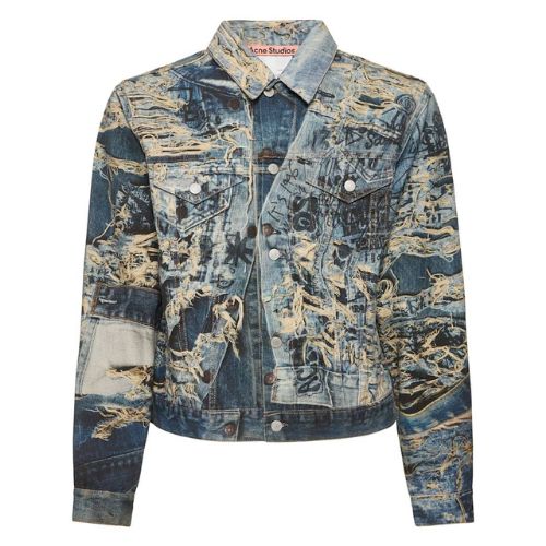 Acne Studios Scribble Denim Jacket