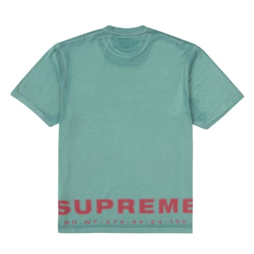 Supreme Discharge S/S Top Teal