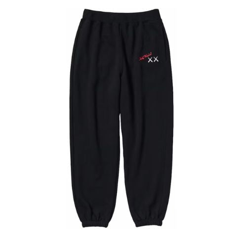 Kaws x Uniqlo Warhol Black Sweatpants 