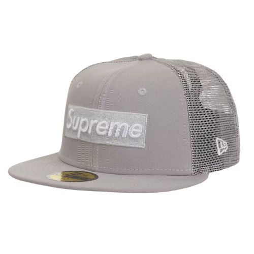 Supreme Box Logo x New Era Cap Grey