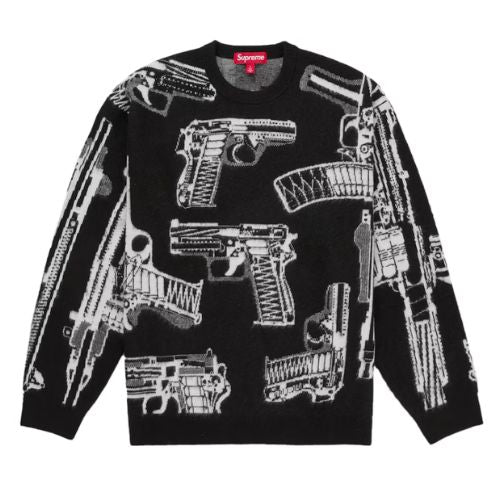 Supreme Guns Sweater Black